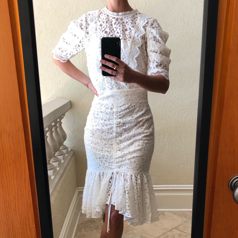 NEW MILLY lace skirt